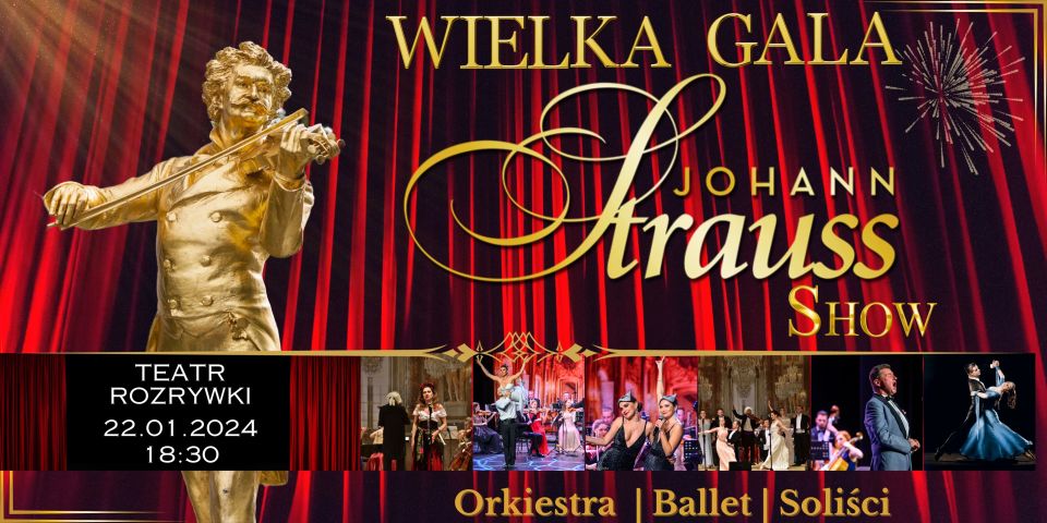 Wielka Gala Noworoczna "Johann Strauss Show!" - galeria