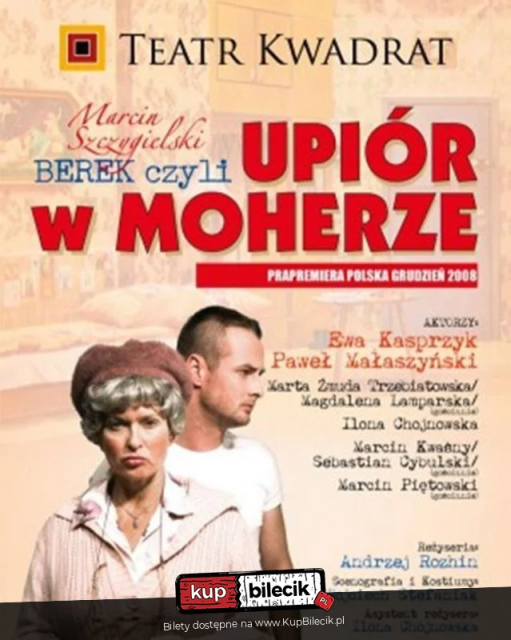 Spektakl "Berek, czyli upiór w moherze" - galeria
