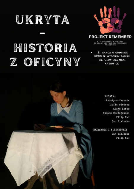 Spektakl teatralny "Ukryta - Historia Oficyny" - galeria