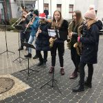 Wyjątkowy koncert kolęd pod szpitalem w Chorzowie! - galeria