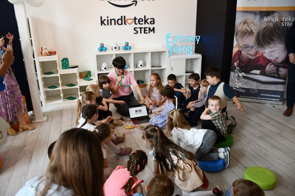 Innowacyjna przestrzeń edukacyjna – STEM Kindloteka – debiutuje w gliwickim Biblioforum - galeria
