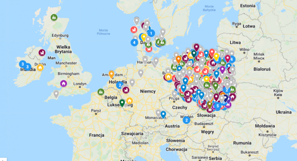 Polacy stworzyli mapę mieszkań dla uchodźców z Ukrainy - galeria