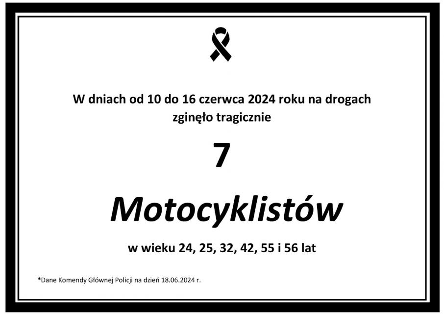 Od początku roku zginęło już 102 użytkowników motocykli! Policja apeluje - galeria