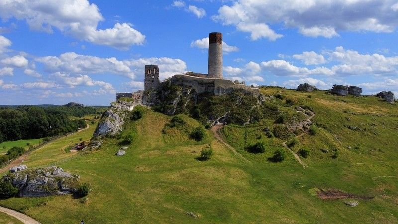 Olsztyn - obowiązkowy przystanek na Szlaku Orlich Gniazd - galeria