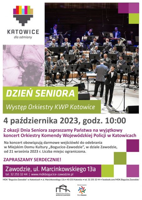 Koncert Orkiestry KWP z okazji Dnia Seniora - galeria