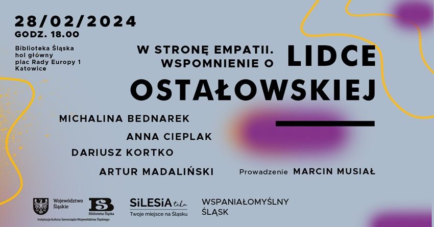 "W stronę empatii. Wspomnienie o Lidce Ostałowskiej" w Katowicach - galeria