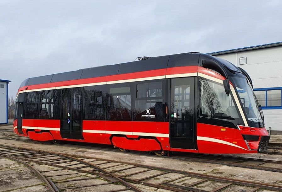 Nowy wagon Modertans dla Tramwajów Śląskich - galeria