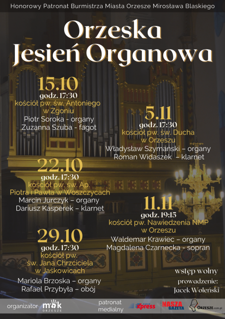 Orzeska Jesień Organowa - Jaśkowice - galeria