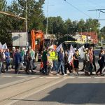 Strajk hutników w Rudzie Śląskiej: Walka o przetrwanie Huty Pokój. Zablokowane centrum miasta - galeria
