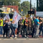 Strajk hutników w Rudzie Śląskiej: Walka o przetrwanie Huty Pokój. Zablokowane centrum miasta - galeria