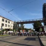 Strajk hutników w Rudzie Śląskiej: Walka o przetrwanie Huty Pokój. Zablokowane centrum miasta - galeria