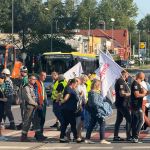 Strajk hutników w Rudzie Śląskiej: Walka o przetrwanie Huty Pokój. Zablokowane centrum miasta - galeria