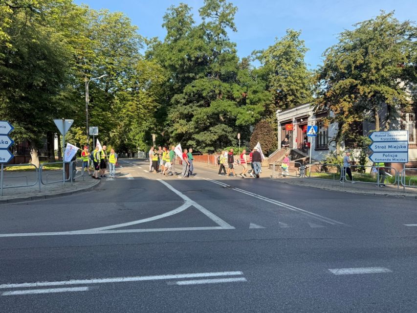Strajk hutników w Rudzie Śląskiej: Walka o przetrwanie Huty Pokój. Zablokowane centrum miasta - galeria