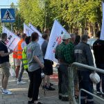 Strajk hutników w Rudzie Śląskiej: Walka o przetrwanie Huty Pokój. Zablokowane centrum miasta - galeria