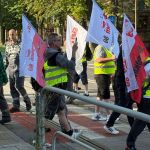 Strajk hutników w Rudzie Śląskiej: Walka o przetrwanie Huty Pokój. Zablokowane centrum miasta - galeria