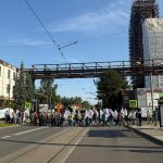 Strajk hutników w Rudzie Śląskiej: Walka o przetrwanie Huty Pokój. Zablokowane centrum miasta - galeria
