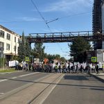 Strajk hutników w Rudzie Śląskiej: Walka o przetrwanie Huty Pokój. Zablokowane centrum miasta - galeria