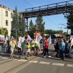 Strajk hutników w Rudzie Śląskiej: Walka o przetrwanie Huty Pokój. Zablokowane centrum miasta - galeria