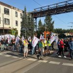 Strajk hutników w Rudzie Śląskiej: Walka o przetrwanie Huty Pokój. Zablokowane centrum miasta - galeria