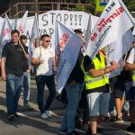 Strajk hutników w Rudzie Śląskiej: Walka o przetrwanie Huty Pokój. Zablokowane centrum miasta - galeria