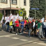 Strajk hutników w Rudzie Śląskiej: Walka o przetrwanie Huty Pokój. Zablokowane centrum miasta - galeria