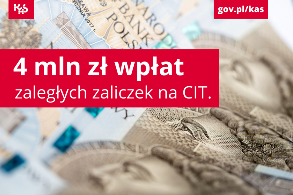Niemal 4 mln zł wpłat zaległych zaliczek na CIT. Efekt działań pracowników śląskiej KAS - galeria