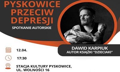 Pyskowice przeciw depresji. Spotkanie z D. Karpiukiem - galeria