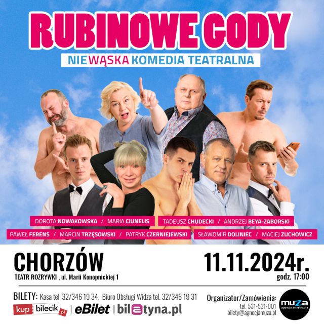 Rubinowe gody - spektakl komediowy - galeria