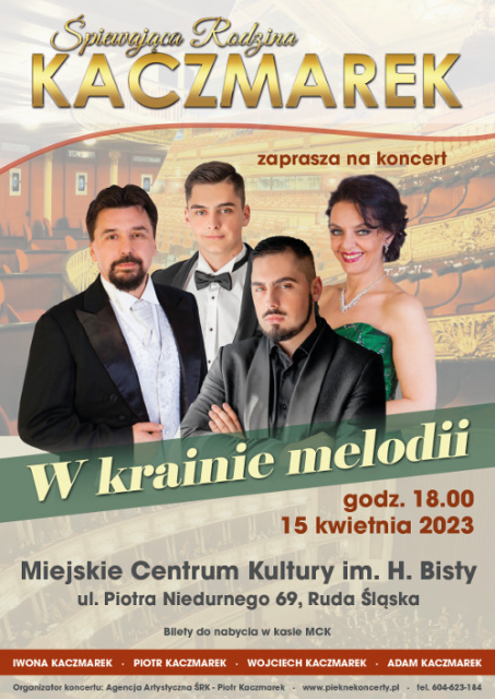 "W krainie melodii" - koncert w wykonaniu Śpiewającej Rodziny Kaczmarek - galeria