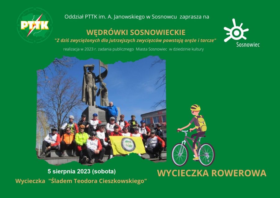 Wycieczka rowerowa "Śladem Teodora Cieszkowskiego" - galeria