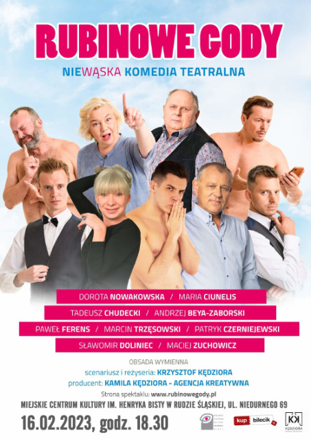 „Rubinowe Gody” - niewąska komedia teatralna - galeria