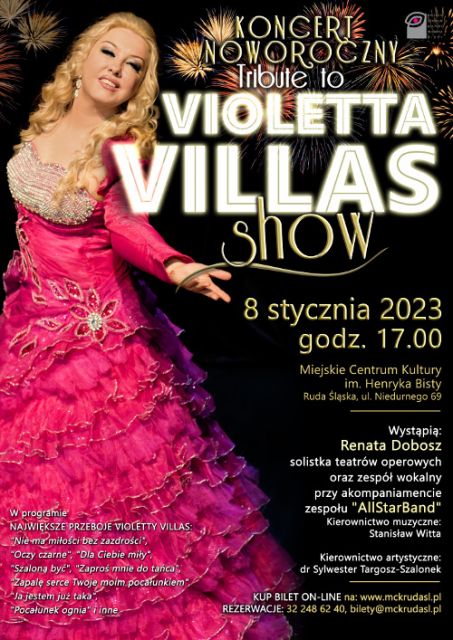 KONCERT NOWOROCZNY "Tribute to Violetta Villas Show" - galeria