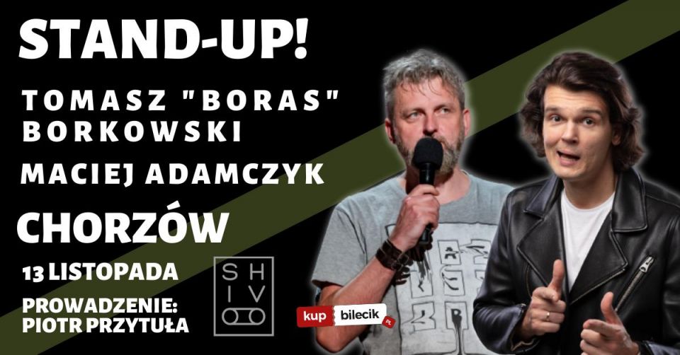 Stand-up: Maciek Adamczyk i Tomasz Boras Borkowski - galeria