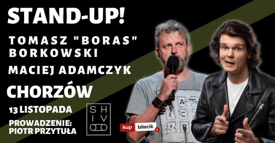 Stand-up – Maciek Adamczyk i Tomasz Boras Borkowski - galeria