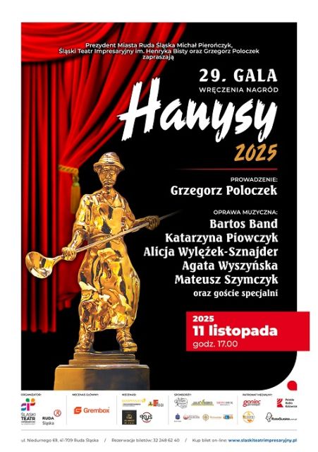 29. Gala wręczenia nagród HANYSY 2025 - galeria