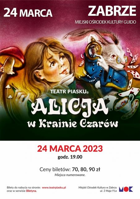 Teatr Piasku - Alicja w Krainie Czarów - galeria