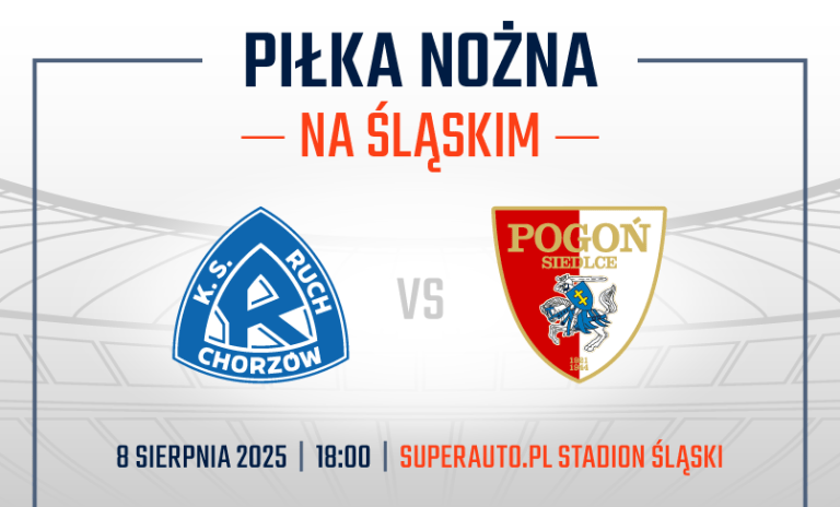 Piłka nożna na Śląskim: Ruch Chorzów - Pogoń Siedlce - galeria
