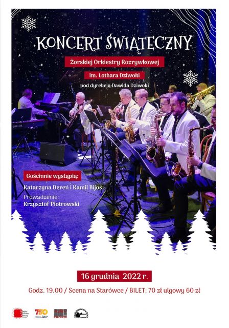 Koncert Świąteczny Żorskiej Orkiestry Rozrywkowej - galeria