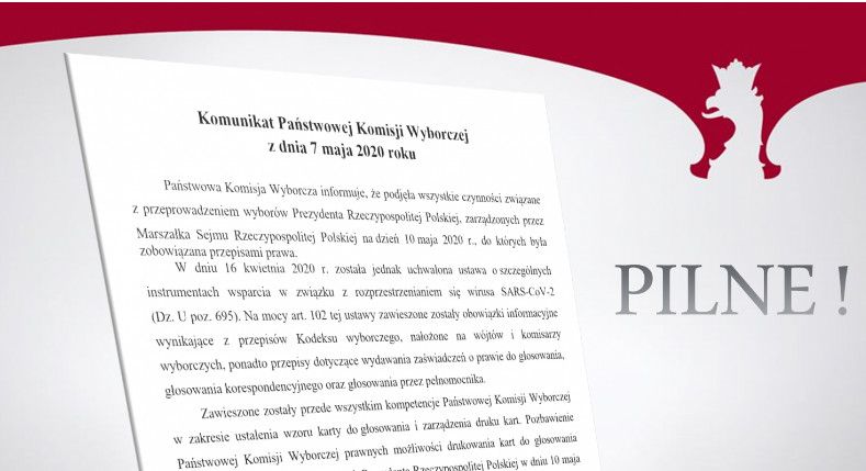 Państwowa Komisja Wyborcza: Przeprowadzenie wyborów 10 maja jest niemożliwe - galeria