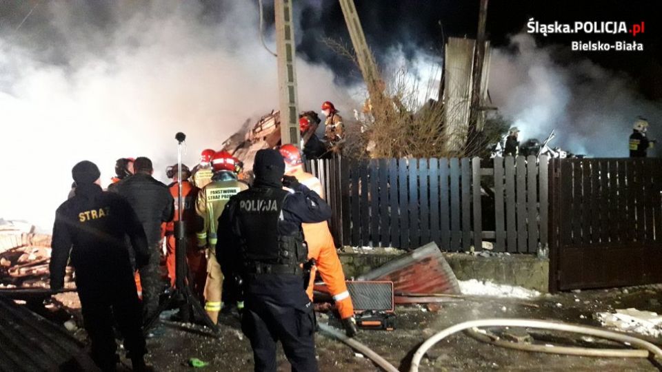 Zatrzymania w sprawie wybuchu gazu w Szczyrku – budowlańcy nikogo nie ostrzegli o uszkodzeniu - galeria