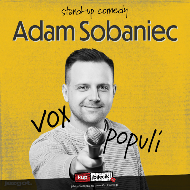 Stand-up: Adam Sobaniec nowy program "Vox Populi" - galeria