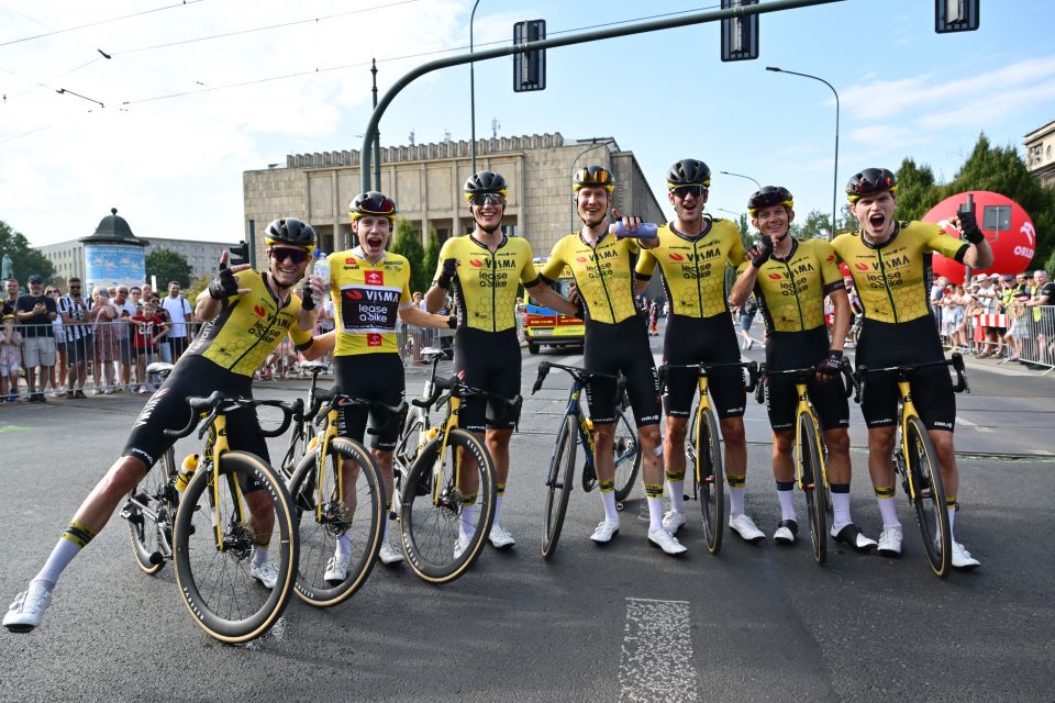 Team Visma | Lease a Bike bierze wszystko w Krakowie! - galeria