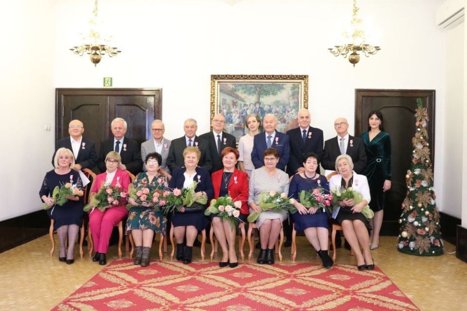 Jubileusze małżeńskie w Piekarach Śląskich. Małżeństwa obchodziły 50 i 60 rocznicę! - galeria