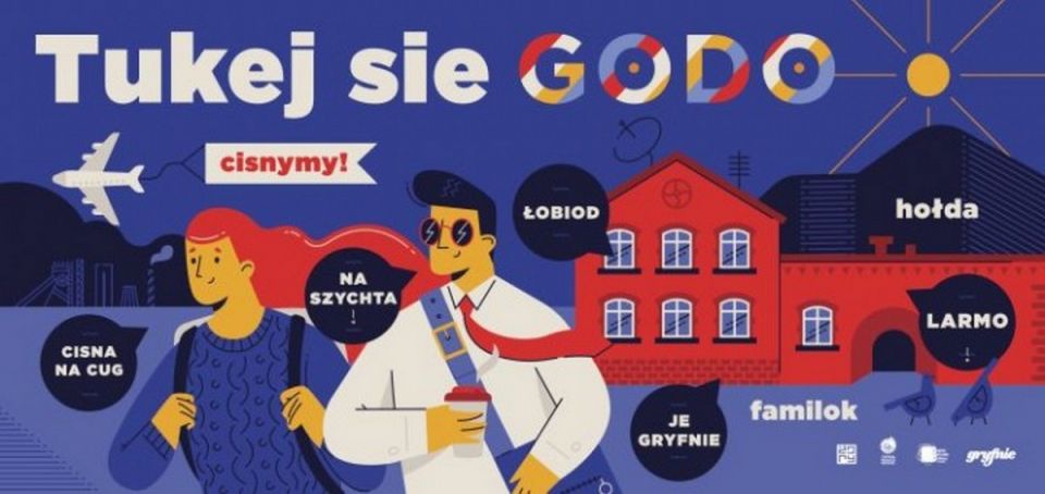 W Żorach zawisną plakaty promujące śląską mowę „Tukej się godo” - galeria