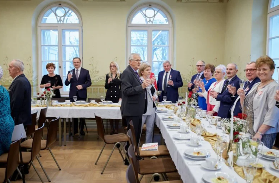 Żorskie małżeństwa obchodziły Diamentowe oraz Złote Gody - galeria