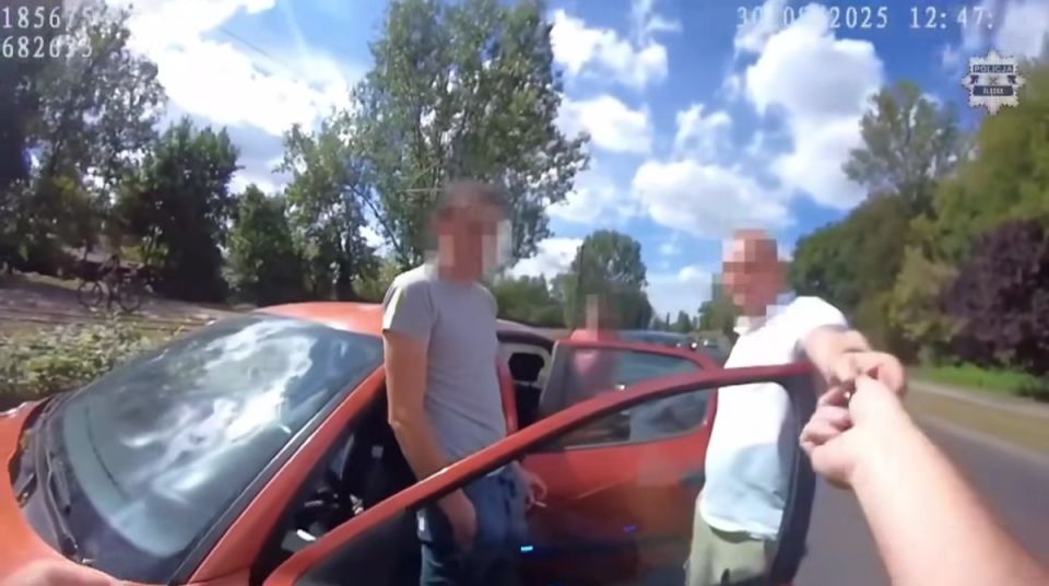Policjant po służbie zatrzymał nietrzeźwego kierowcę w Sosnowcu - galeria