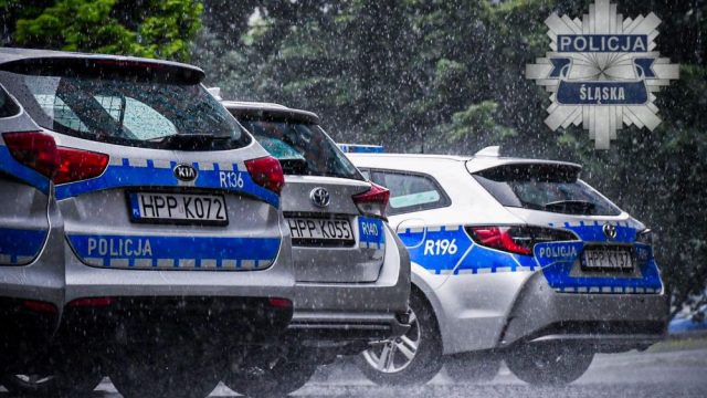 Pierwsze intensywne opady i dziesiątki zdarzeń na drogach województwa śląskiego