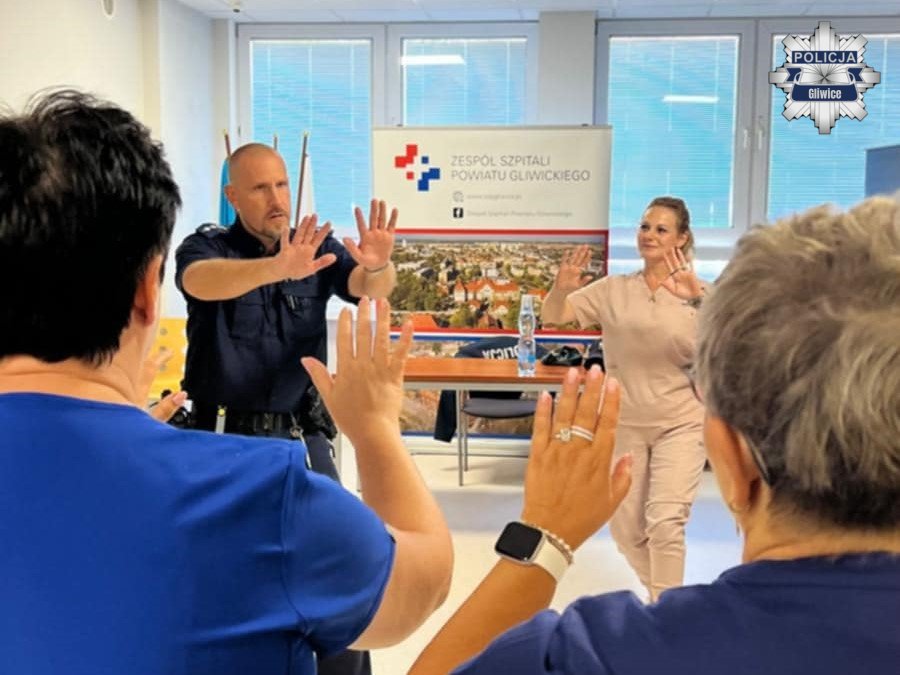 Pracownicy Szpitala w Pyskowicach wzięli udział w szkoleniu Active Killer