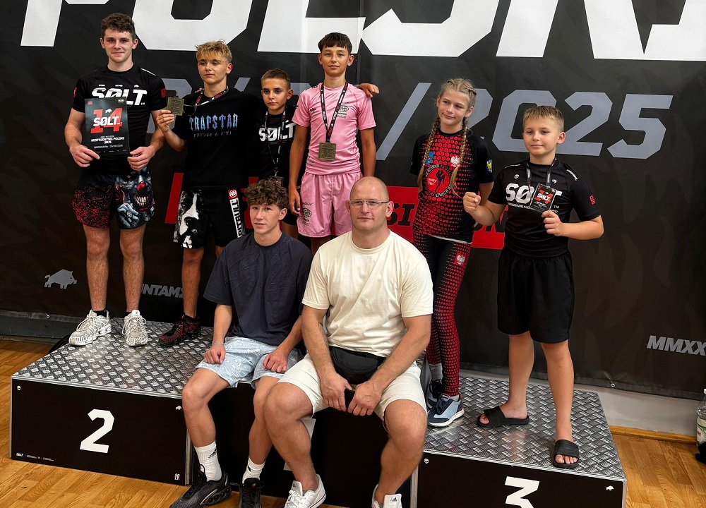 Złote i brązowe medale dla Silesian Fight Gym na MP SOLT w ju-jitsu