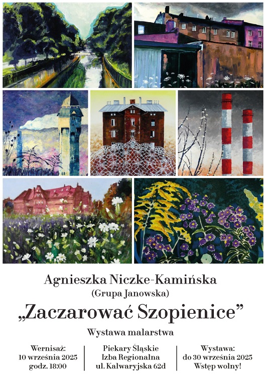 Wystawa Agnieszki Niczke-Kamińskiej w Piekarach – wernisaż już 10 września